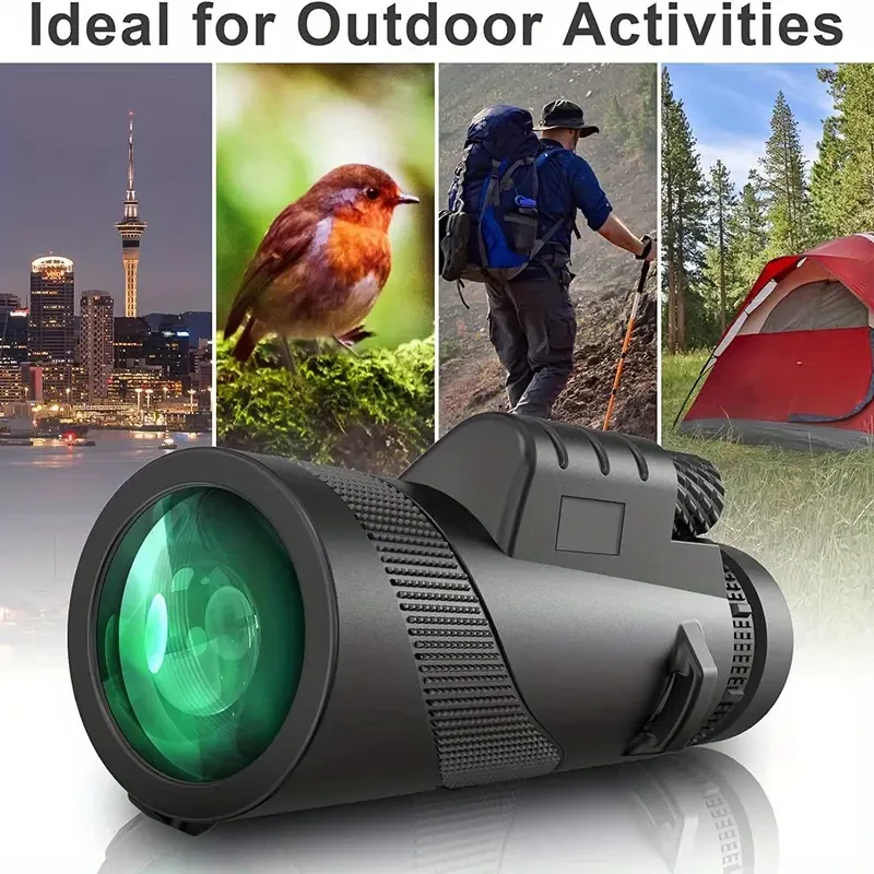 10x42 High Definition Monocular Telescope for Adults