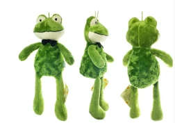 Plush Toy Widow Frog Figurine Snowflake Little Frog Prince