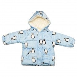 Puffer Jacket Penguin Blue