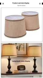 Removable Fabric Floor Lamp Shade Accessories