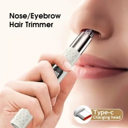 USB Rechargeable Nose & Eyebrow Hair Trimmer