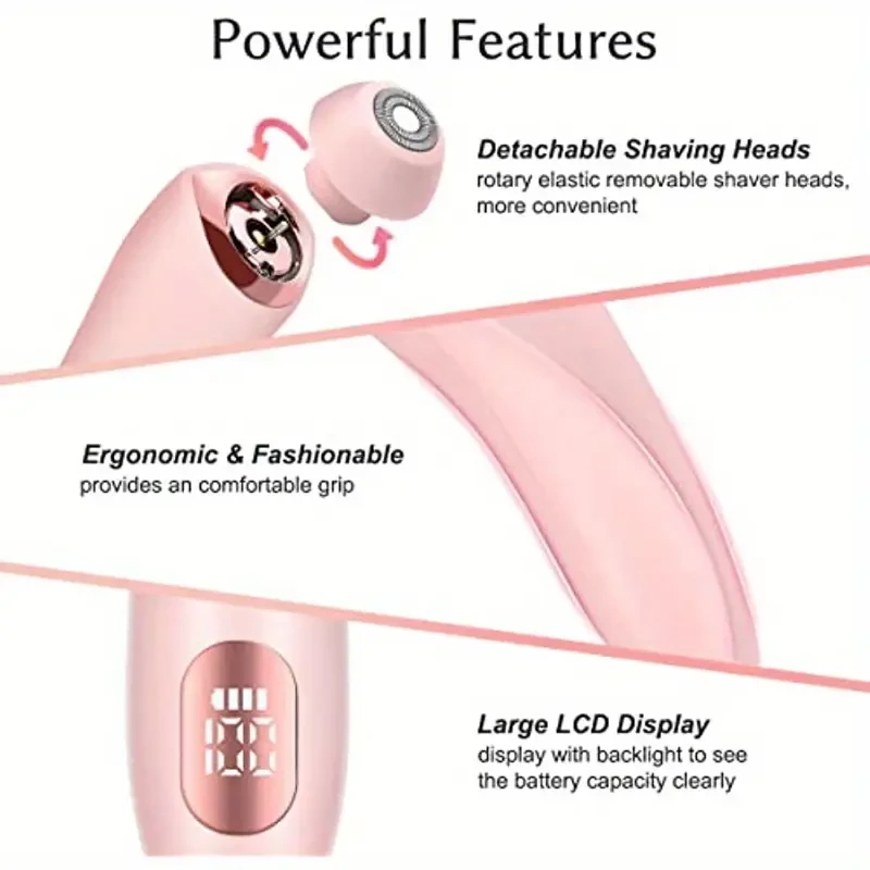 Painless Hair Removal Epilator - USB Rechargeable Women’s Trimmer