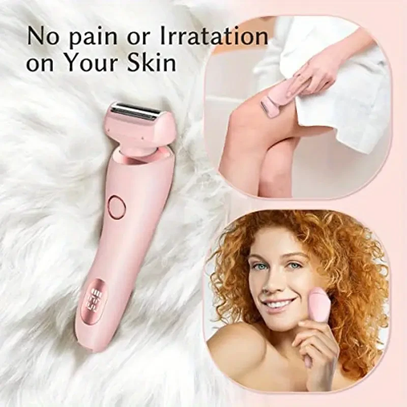 Painless Hair Removal Epilator - USB Rechargeable Women’s Trimmer