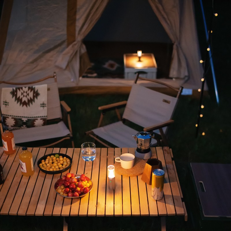 HOTO Camping Light – Rechargeable Waterproof Flashlight and Lantern with 3 Modes