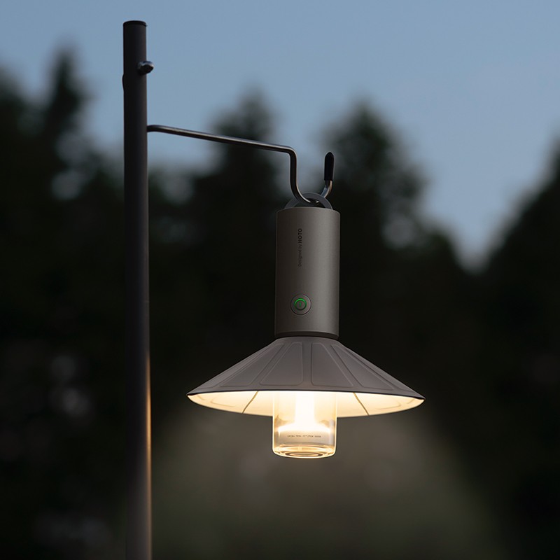 HOTO Camping Light – Rechargeable Waterproof Flashlight and Lantern with 3 Modes