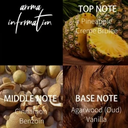Pineapple & Vanilla Scented Eau de Toilette for Women