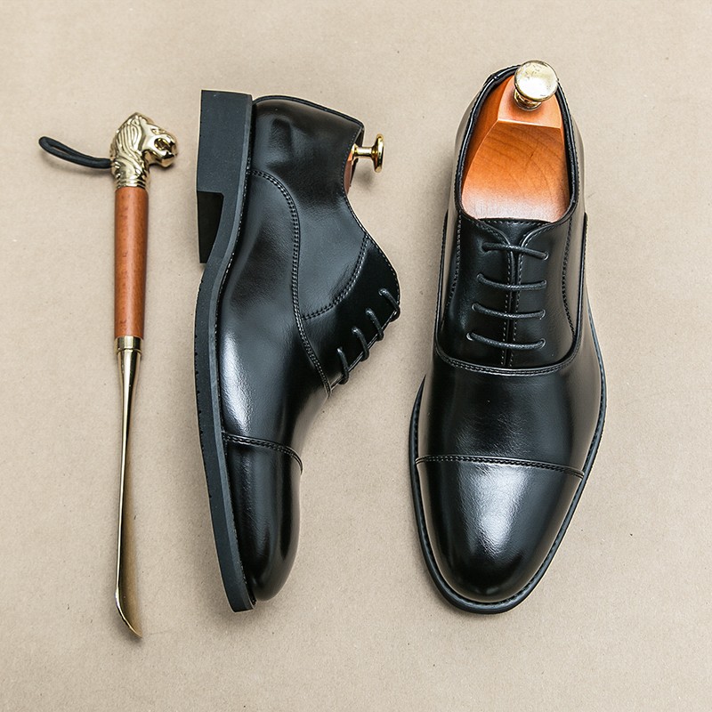 New Men’s Dress Shoes - Luxury Business Leather Shoes