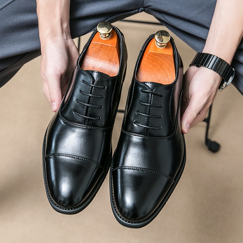 New Men’s Dress Shoes - Luxury Business Leather Shoes