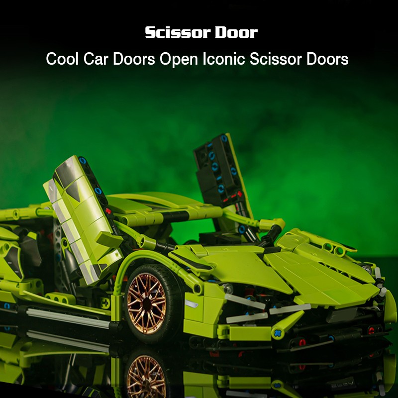 Technical Building Blocks Racing Car