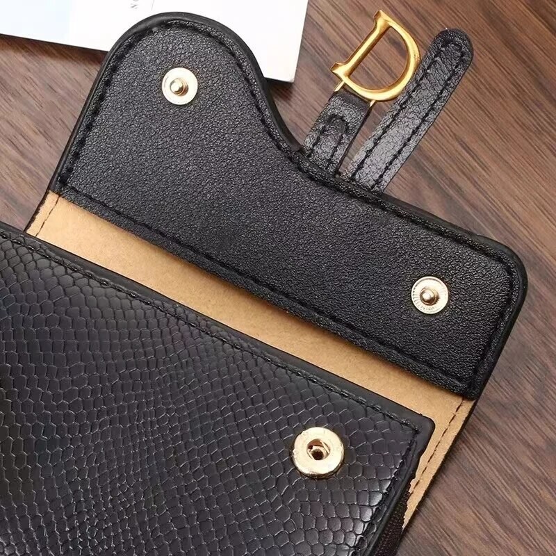 Women’s Luxury Mini PU Card Holder Wallet