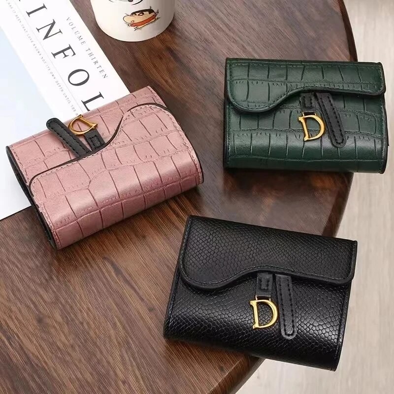 Women’s Luxury Mini PU Card Holder Wallet