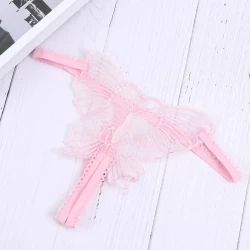 Lace butterfly panties