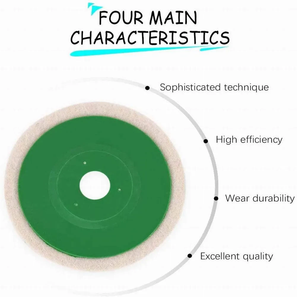 Universal Car Polish Pad 3/4inch For M10/M14 Soft Wool Machine Waxing Polisher Car Body Polishing Discs Cleaning Accessories