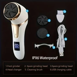 Rechargeable Electric Foot File for Callus Removal