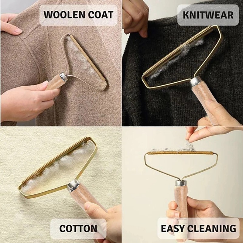 Portable Manual Lint Remover Brush – Pet Hair, Fabric Shaver, and Fuzz Cleaner for Sofa, Clothes, and More