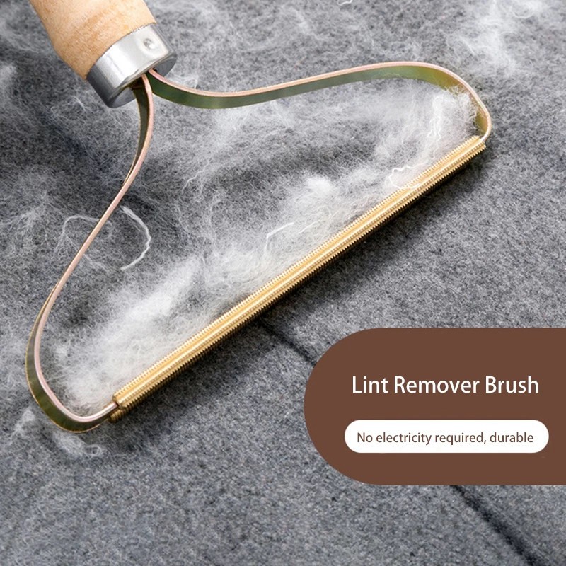 Portable Manual Lint Remover Brush – Pet Hair, Fabric Shaver, and Fuzz Cleaner for Sofa, Clothes, and More