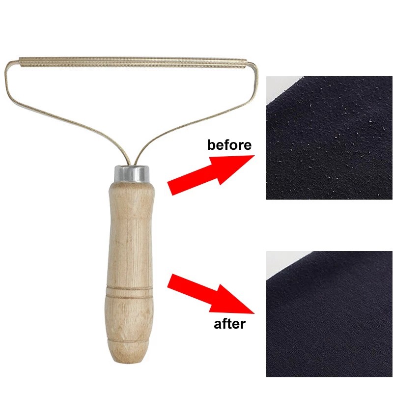 Portable Manual Lint Remover Brush – Pet Hair, Fabric Shaver, and Fuzz Cleaner for Sofa, Clothes, and More