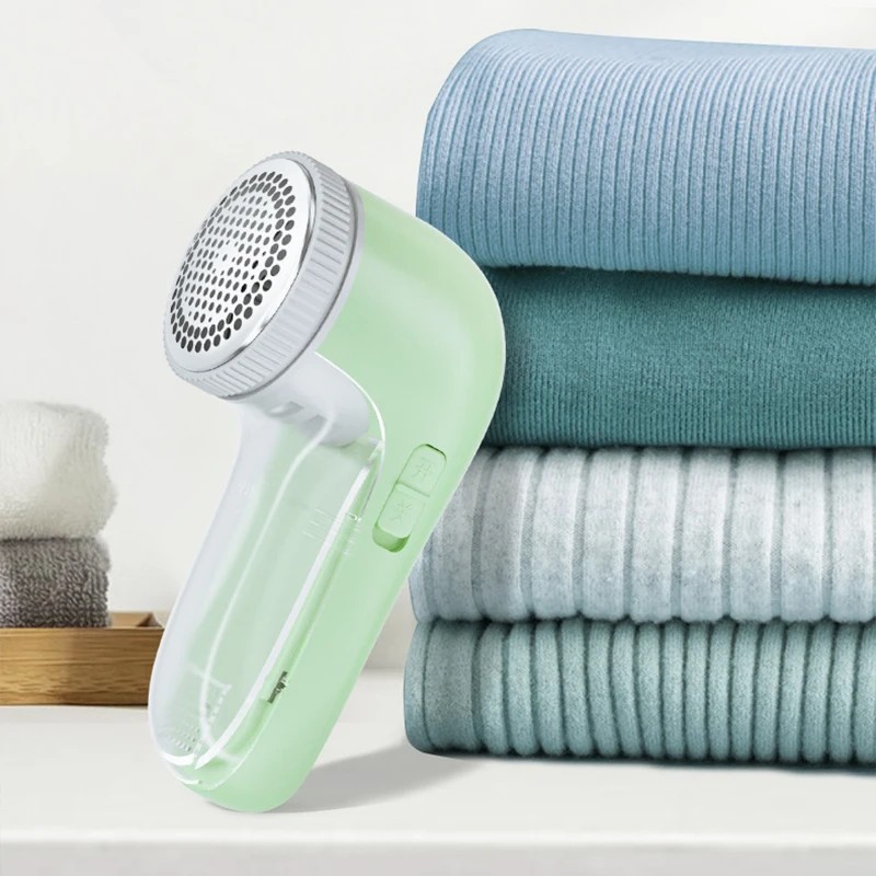 Electric Fabric Lint Remover & Clothes Shaver – Portable, Professional Fuzz Trimmer with Brush Blade for Household Use