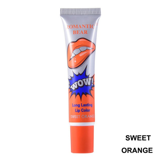 6 Colors Peel-Off Liquid Lipstick - Waterproof Long-Lasting Lip Gloss & Tattoo Effect