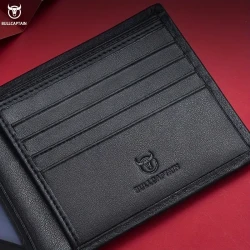 BULL CAPTAIN Genuine Leather Men's Wallet