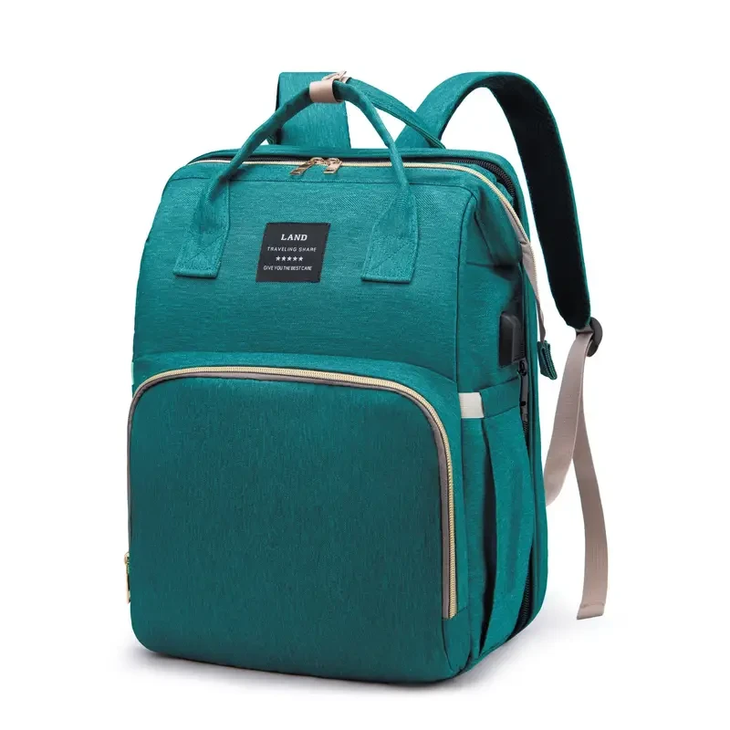 Multifunctional Diaper Backpack with Changing Station