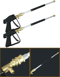 High pressure water gun copper long water gun copper head car wash water gun copper pagoda garden home water gun