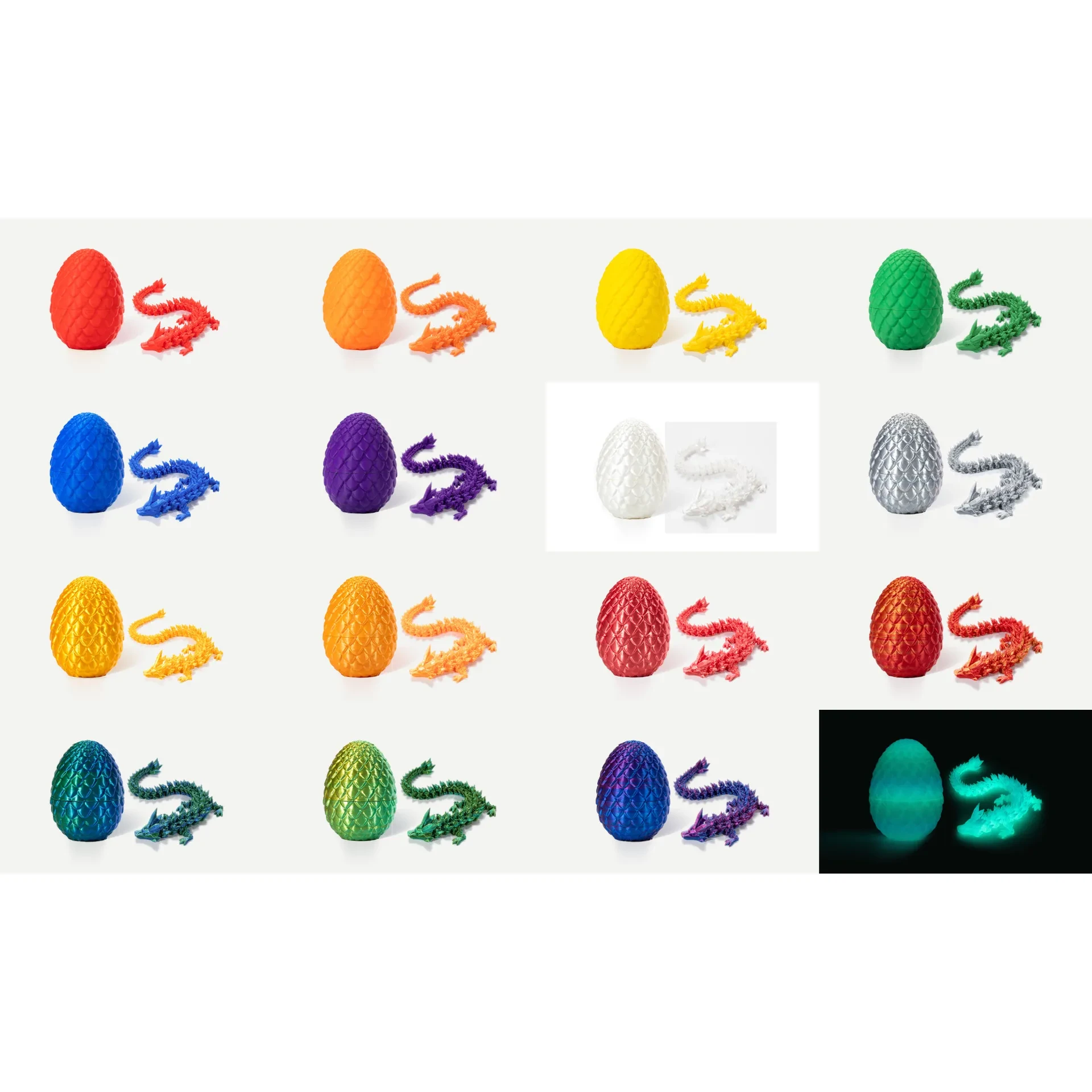 Creative Decompression Dragon Egg Chameleon Pendulum