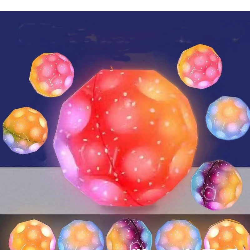 Glowing Extreme High Bouncing LED Space Ball