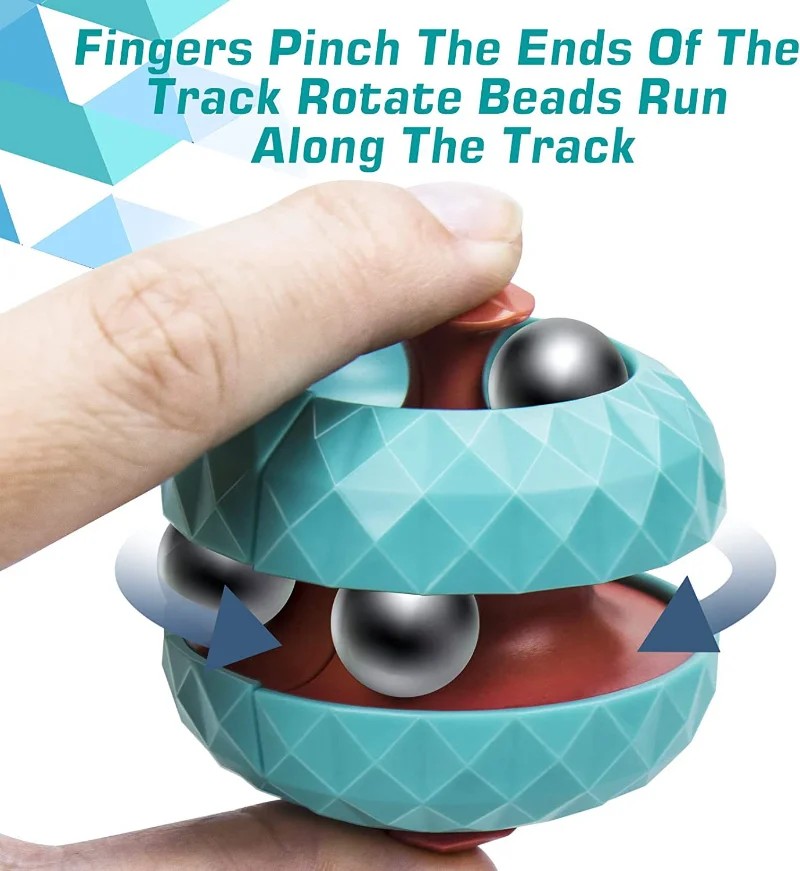 Decompression Orbit Ball Cube – Anti-Stress Sensory Fidget Toy for Kids