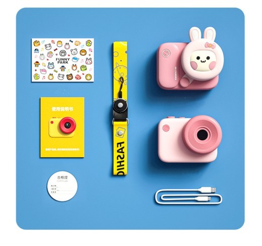 Children S Sports Camera 4K Hd Dual Camera