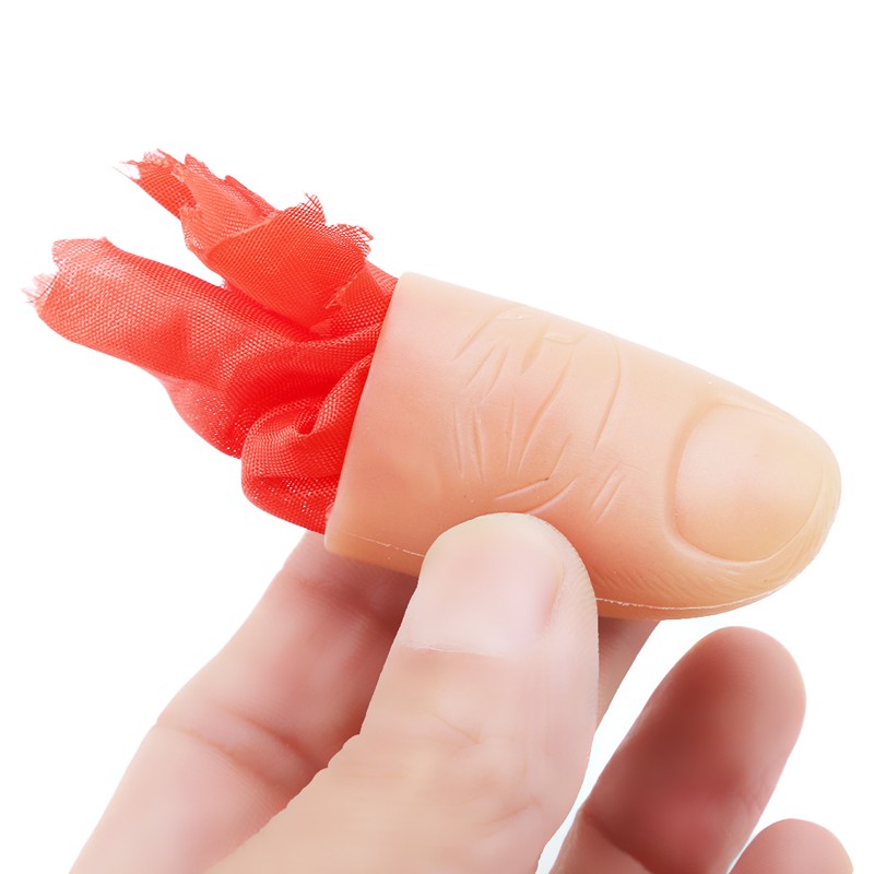 New Magic Trick Thumb Rubber – Close Up Vanishing & Appearing Finger Stage Magician Props