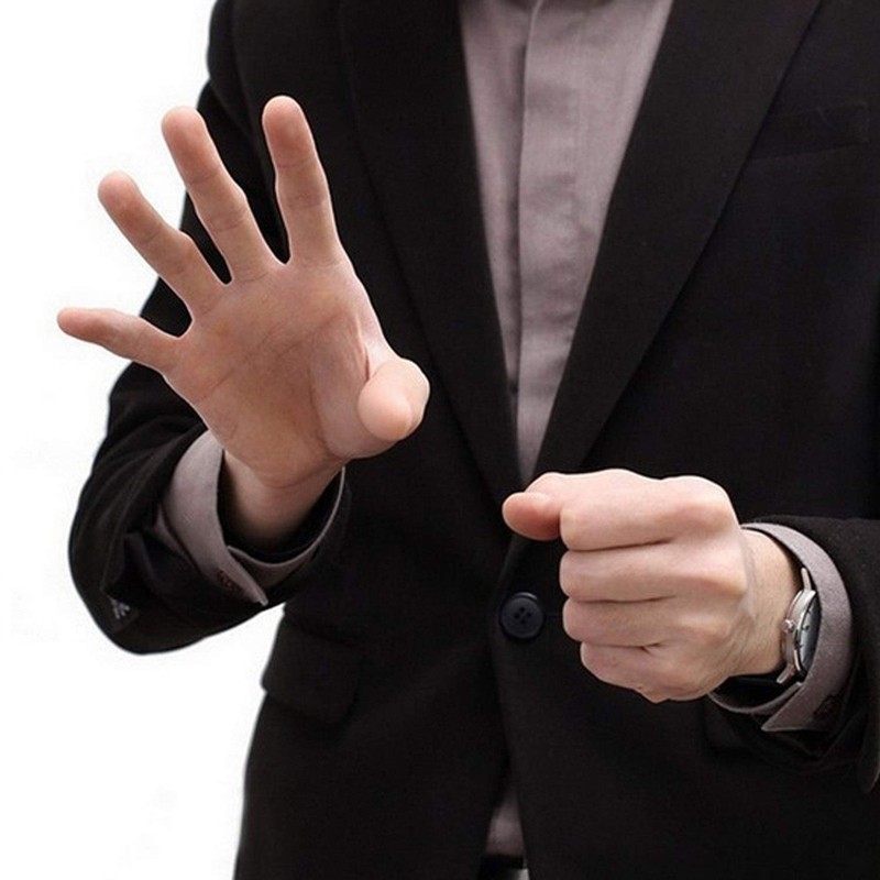 New Magic Trick Thumb Rubber – Close Up Vanishing & Appearing Finger Stage Magician Props