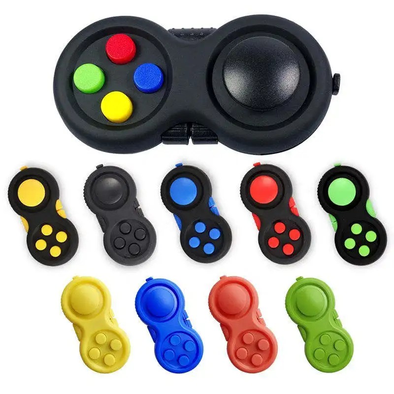 EDC 8 Sides Fidget Cube – Anti-Stress Magic Toy for Autism, ADHD, Anxiety Relief & Focus
