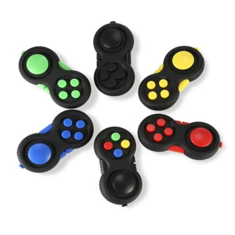 EDC 8 Sides Fidget Cube – Anti-Stress Magic Toy for Autism, ADHD, Anxiety Relief & Focus