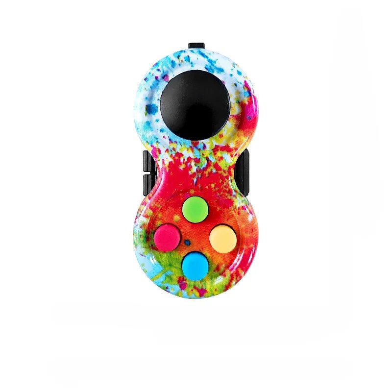 EDC 8 Sides Fidget Cube – Anti-Stress Magic Toy for Autism, ADHD, Anxiety Relief & Focus