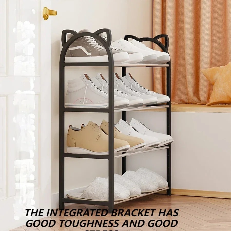 4-Layer Household Storage Rack – Simple Shoe Cabinet