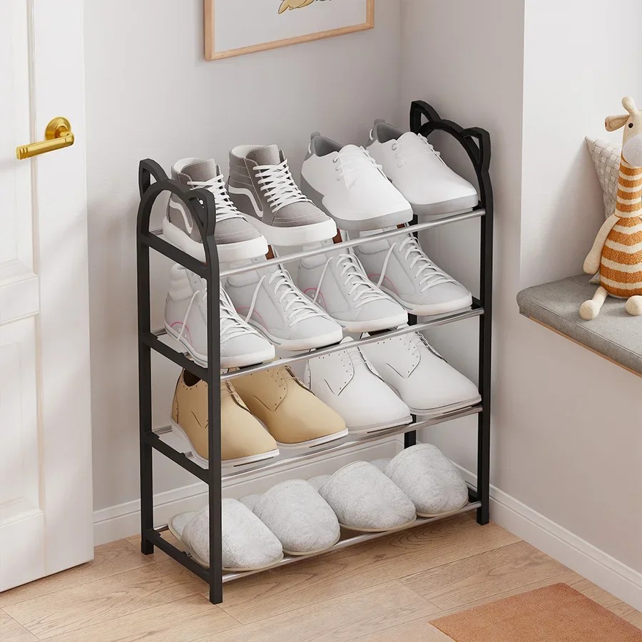 4-Layer Household Storage Rack – Simple Shoe Cabinet