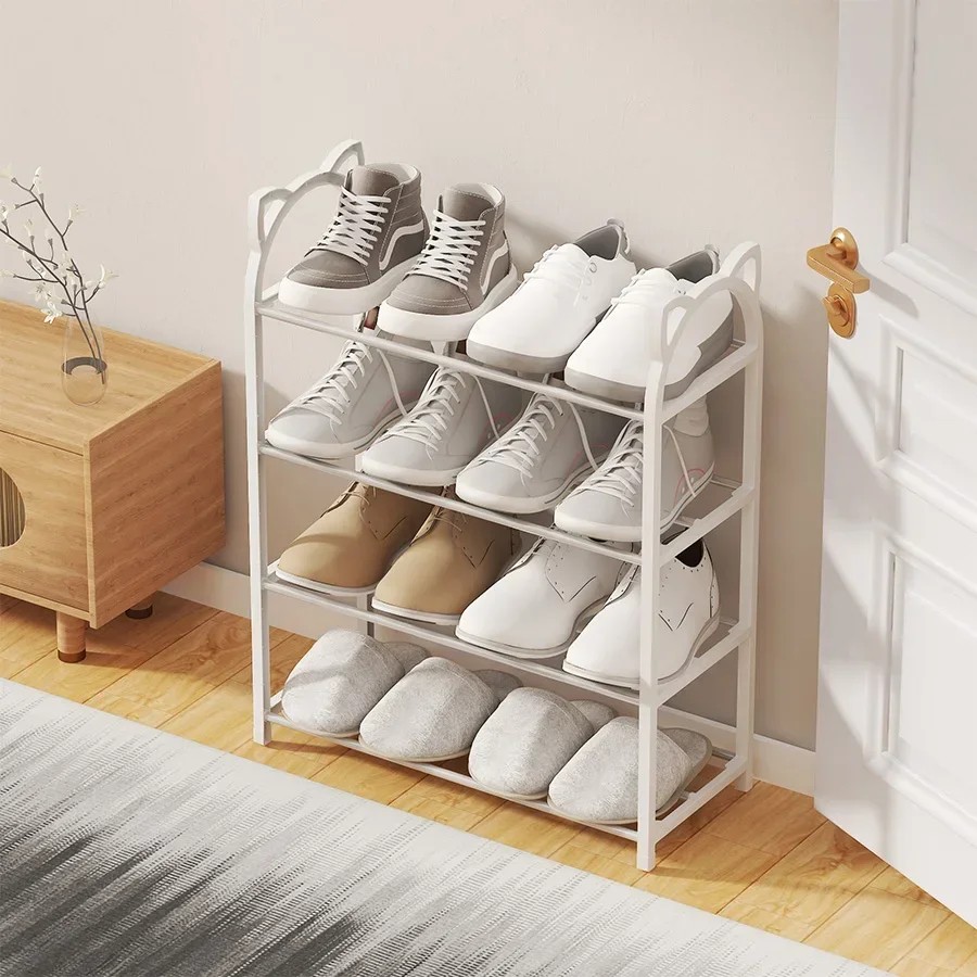 4-Layer Household Storage Rack – Simple Shoe Cabinet