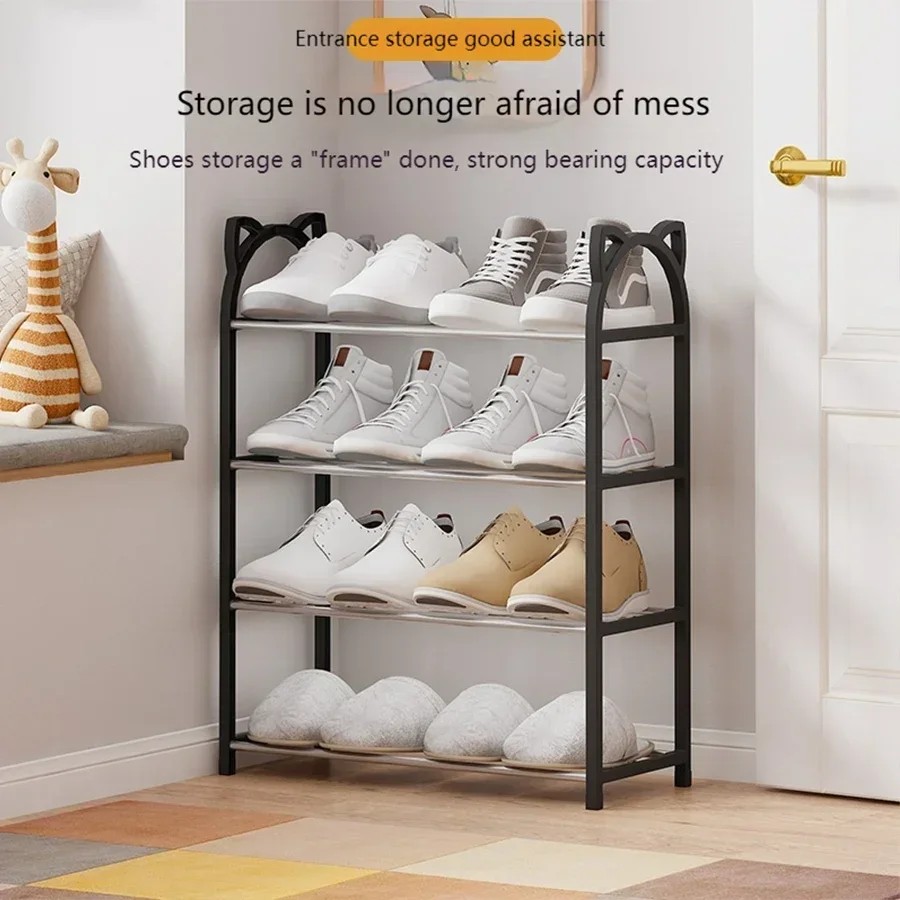 4-Layer Household Storage Rack – Simple Shoe Cabinet
