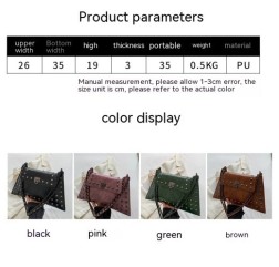 Rivet Bag Envelope Chain Crossbody
