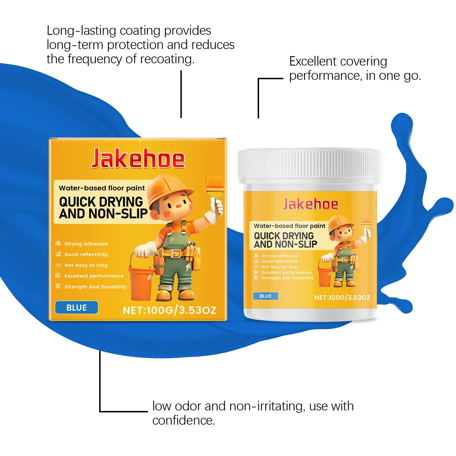 Waterproof Water-Based Epoxy Floor Paint