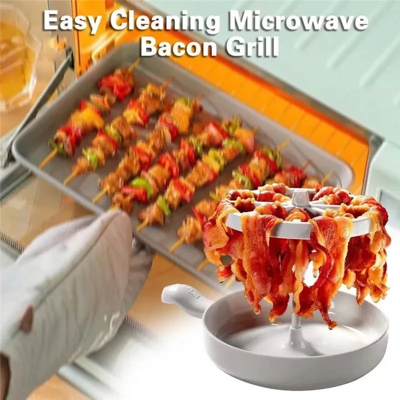 BacoRack Bacon Wizard Microwave Bacon Cooker