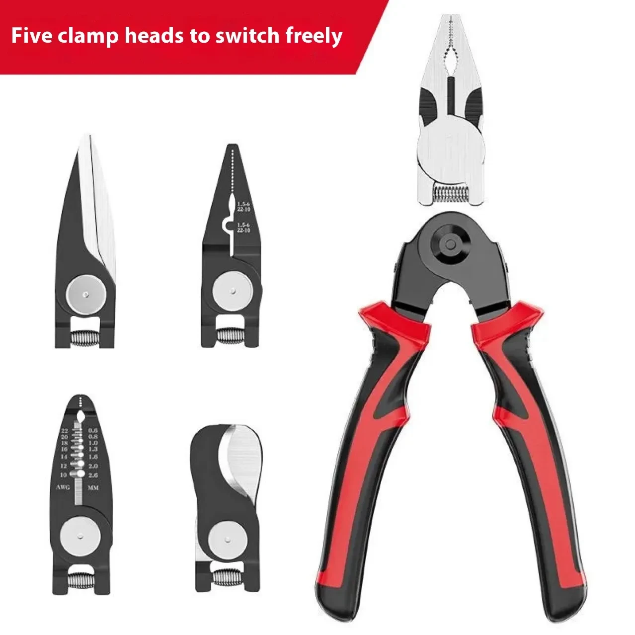 5 in 1 Multifunctional Pliers Set