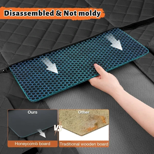 RuffRover 2.0™ - Hard Bottom Dog Car Seat Protector