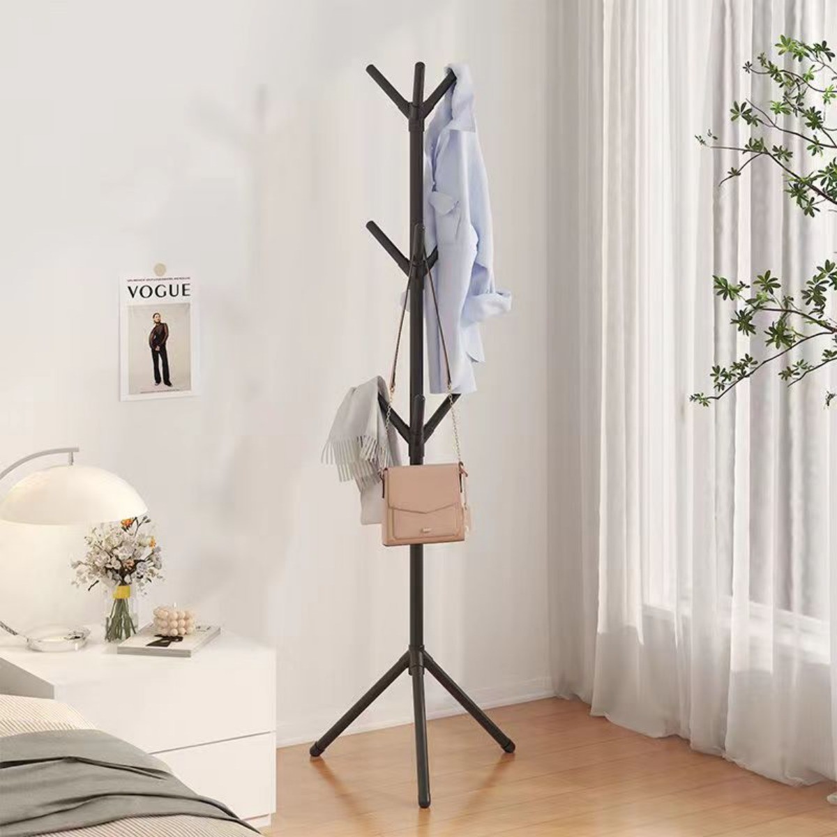 Clothes and Hats Rack – Vertical Tree Branch Shape Holder