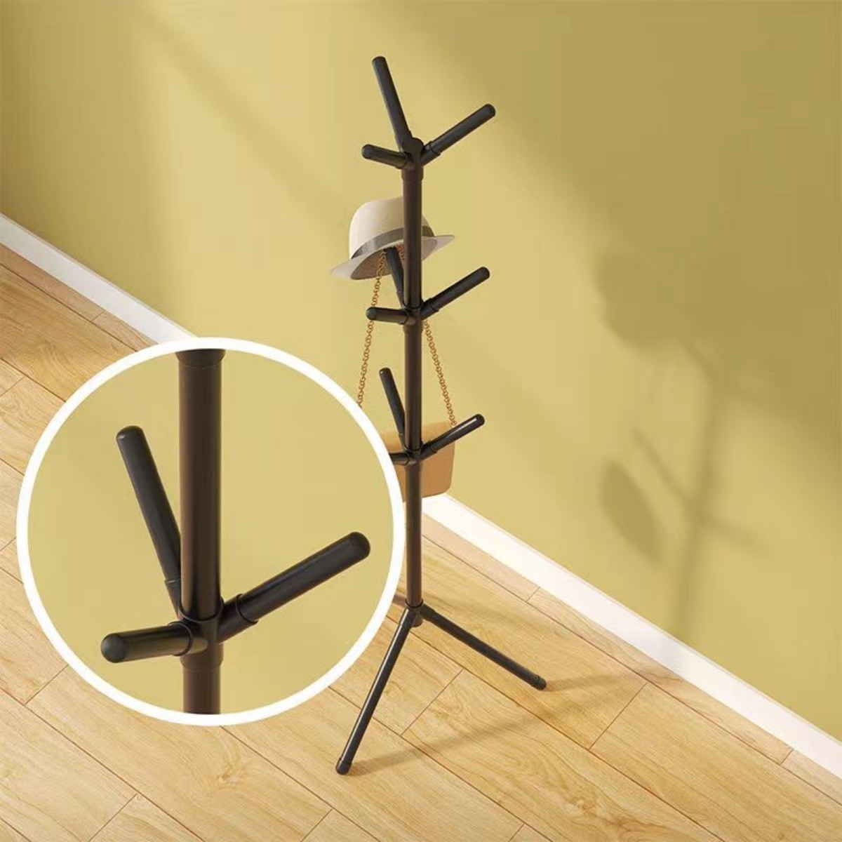 Clothes and Hats Rack – Vertical Tree Branch Shape Holder