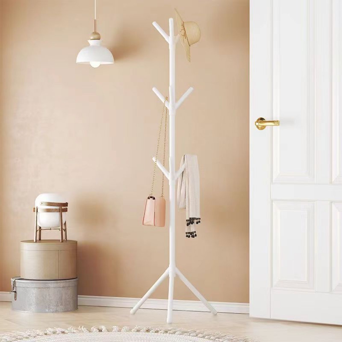 Clothes and Hats Rack – Vertical Tree Branch Shape Holder
