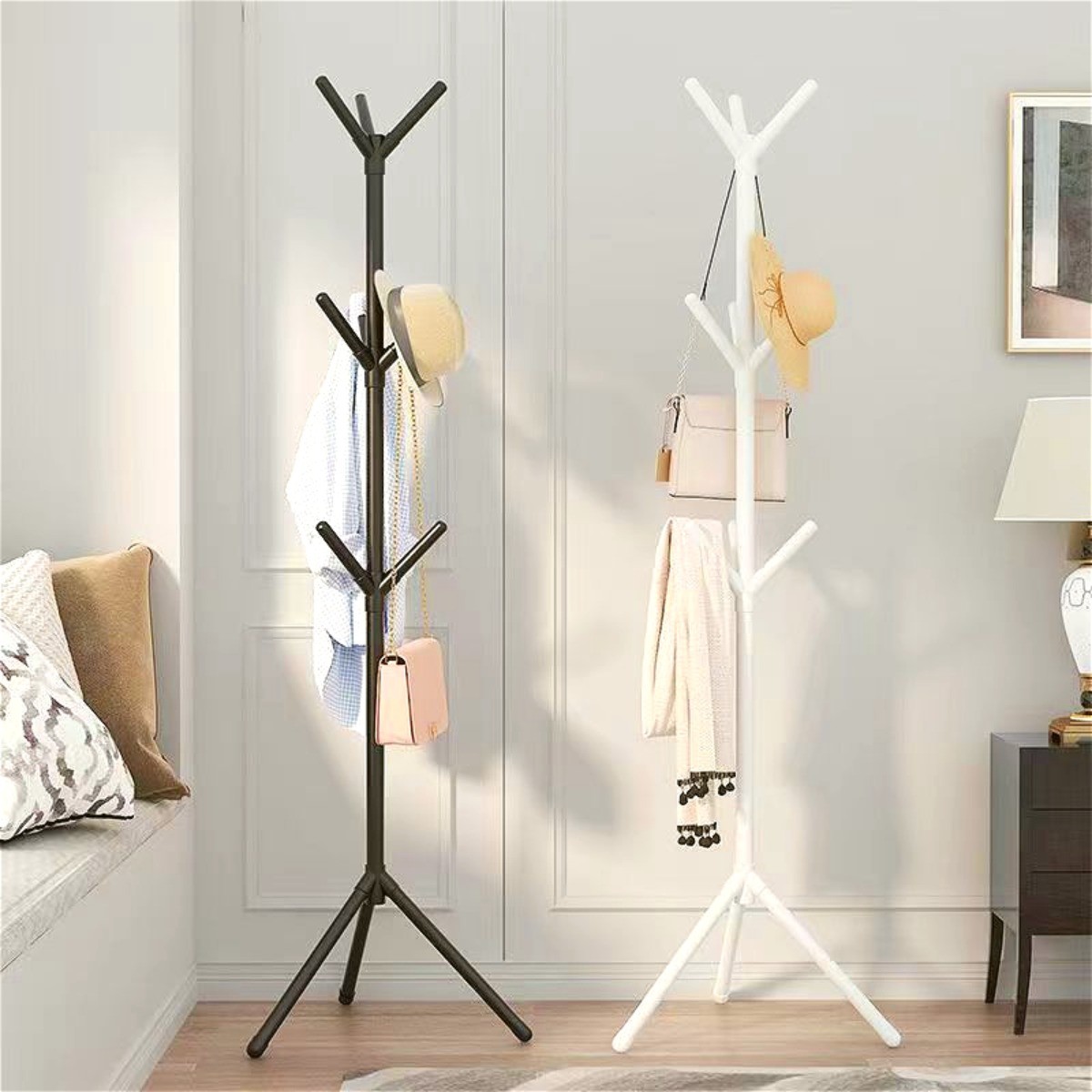 Clothes and Hats Rack – Vertical Tree Branch Shape Holder