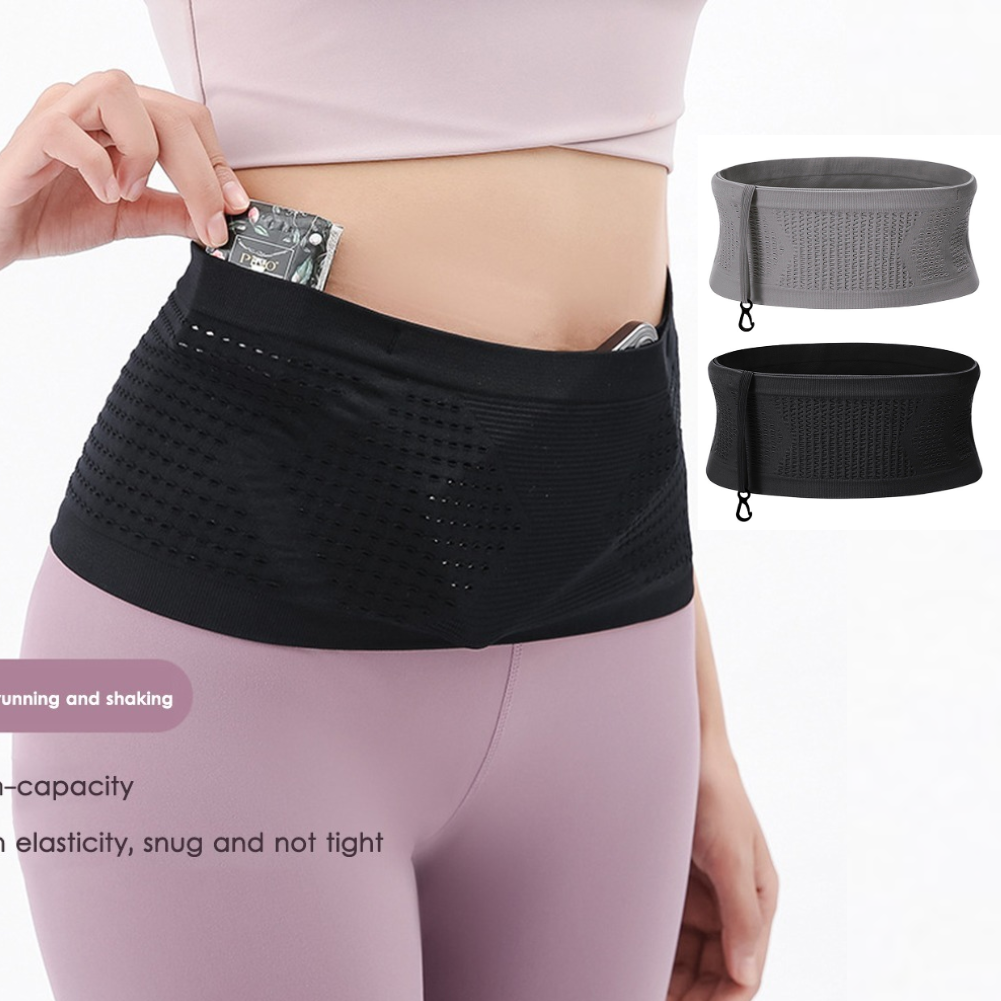 Seamless Running Waistpack – Lightweight Invisible Jogging Waist Bags