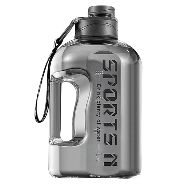 2.7/1.7L Insulated Water Bottle with Straw – Leakproof Fitness Bottle for Gym, Travel, Hiking, and Camping